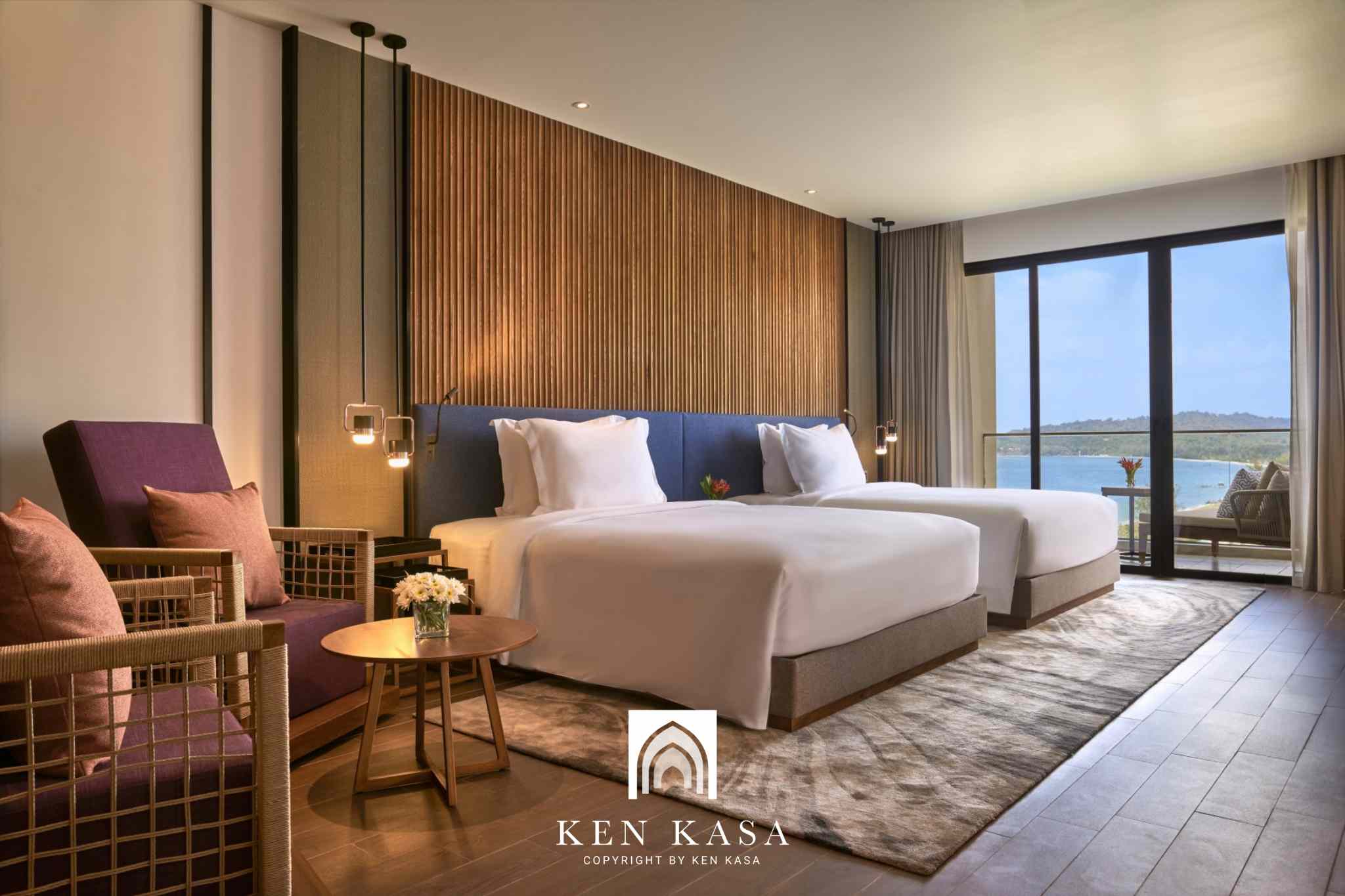 Kh&ocirc;ng gian thiết kế của ph&ograve;ng deluxe 